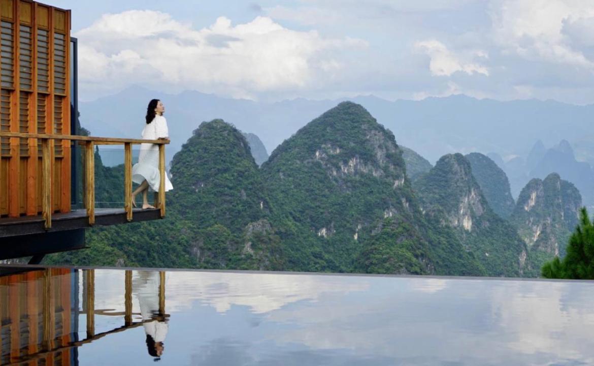 Misty Wonderland ,Yangshuo Xingping Hotell Eksteriør bilde